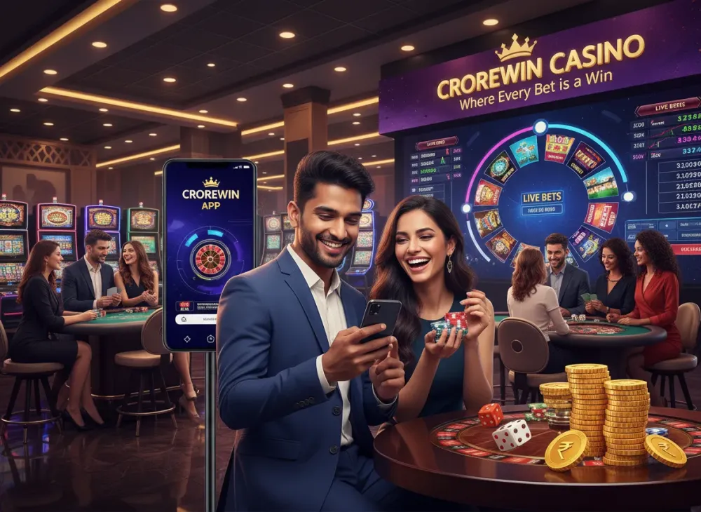 Crorewin app review and casino wagering features